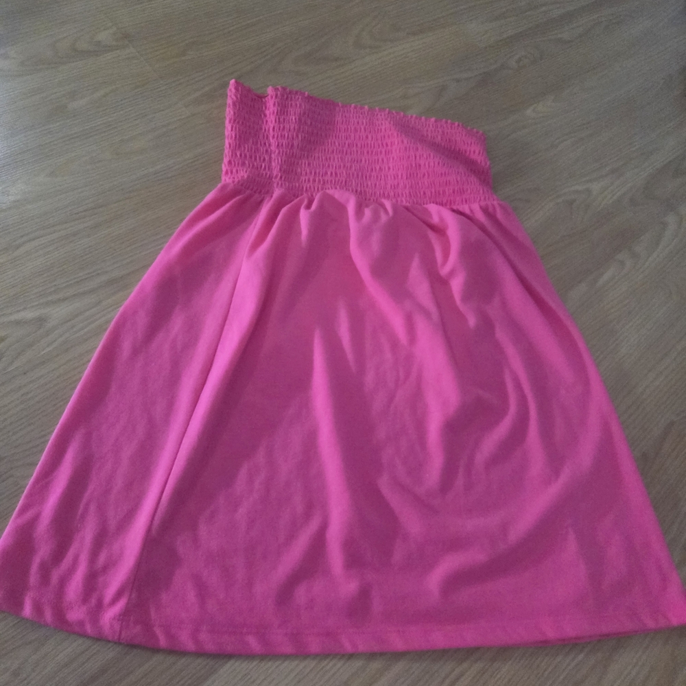 No Boundaries Pink Swim Coverup